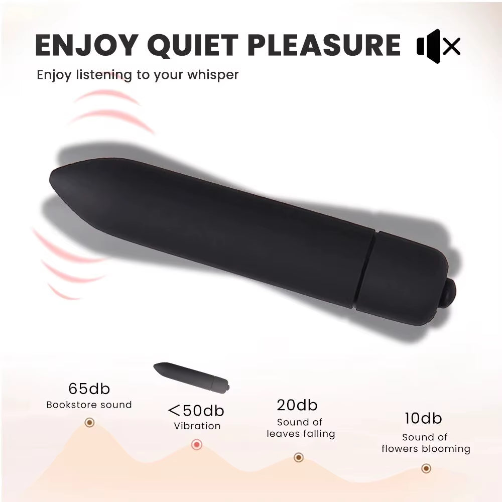 1PC Bullet Vaginal Stimulation Massager Travel Mini Stimulator Waterproof G Spot Vibrator Adult Sex Toys without Batteries